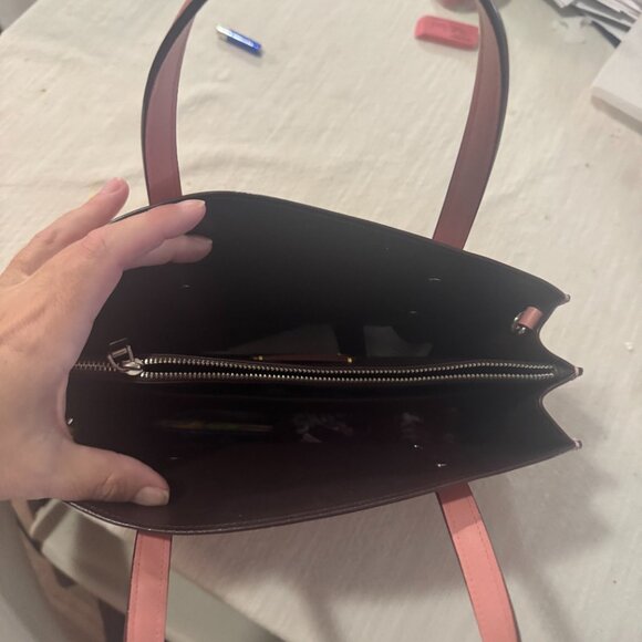 Gently used COACH Charlie Carryall 28 in Signature Leather. - Picture 2 of 3